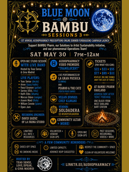 BAMBU Sessions #3 Blue Moon Edition 5/30/26