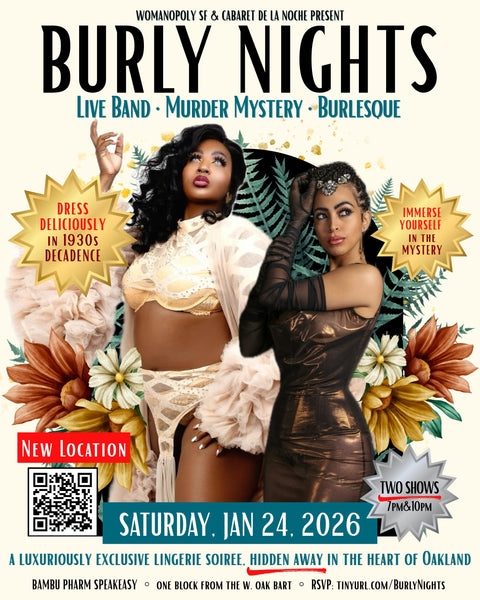 BURLY NIGHTS (MURDER MYSTERY BURLESQUE SHOW)