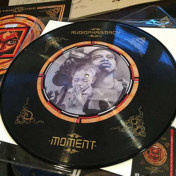 MOMENT LIMITED PICTURE VINYL (SIGNED / 200) & AUDIO / VISUAL DOWNLOAD CARD (Audio Player Below)